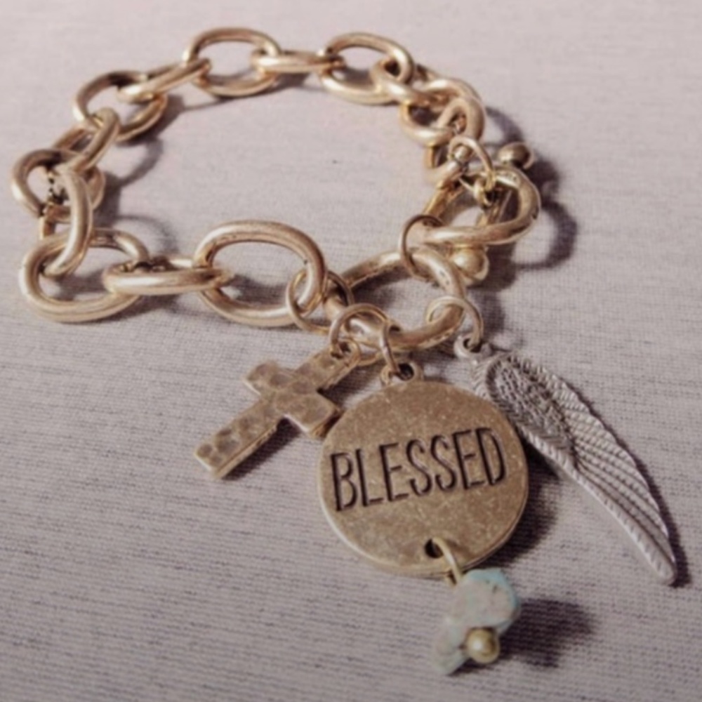 New! Women's Bohemian Charm Blessed Bracelet